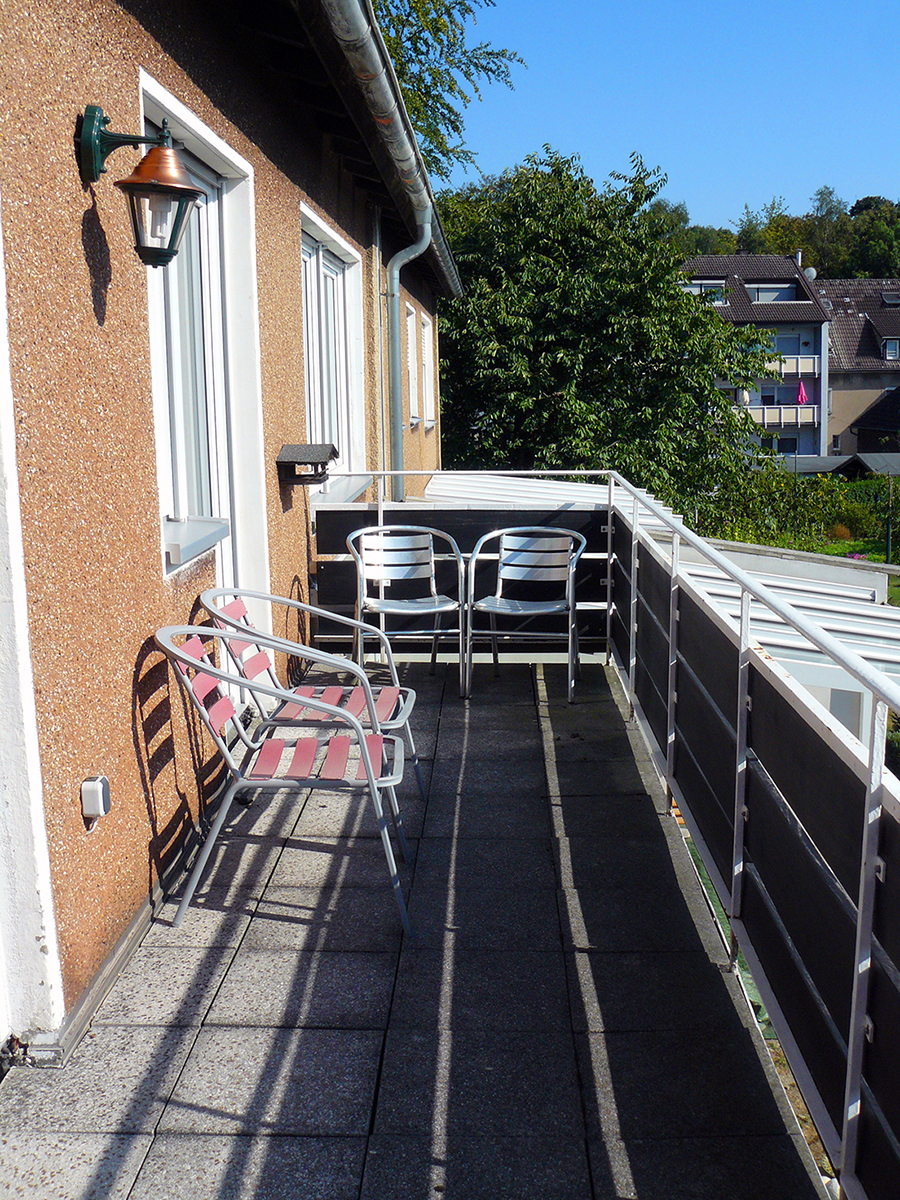 Balkon, Ferienwohnung Datteln