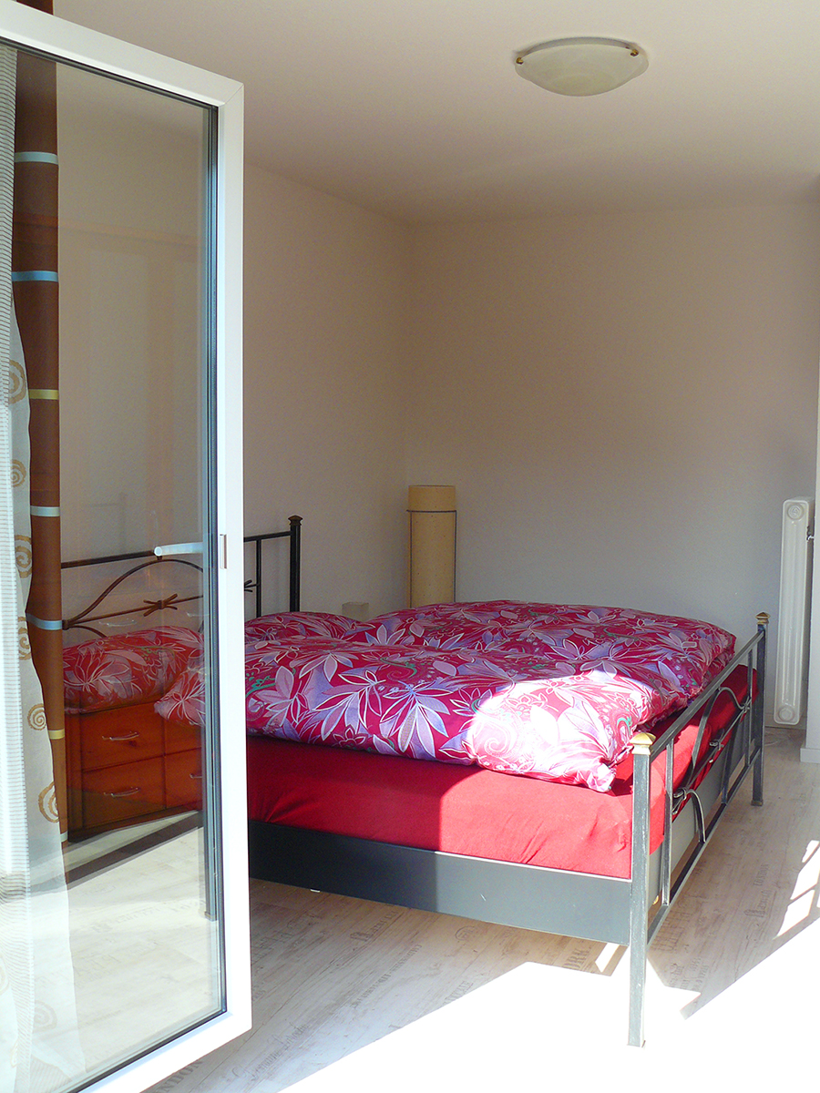 Schlafzimmer, Ferienwohnung Datteln