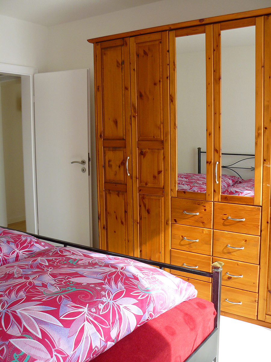 Schlafzimmer, Ferienwohnung Datteln